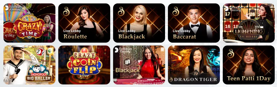 Juegos de casino en vivo LEÓN CASINO