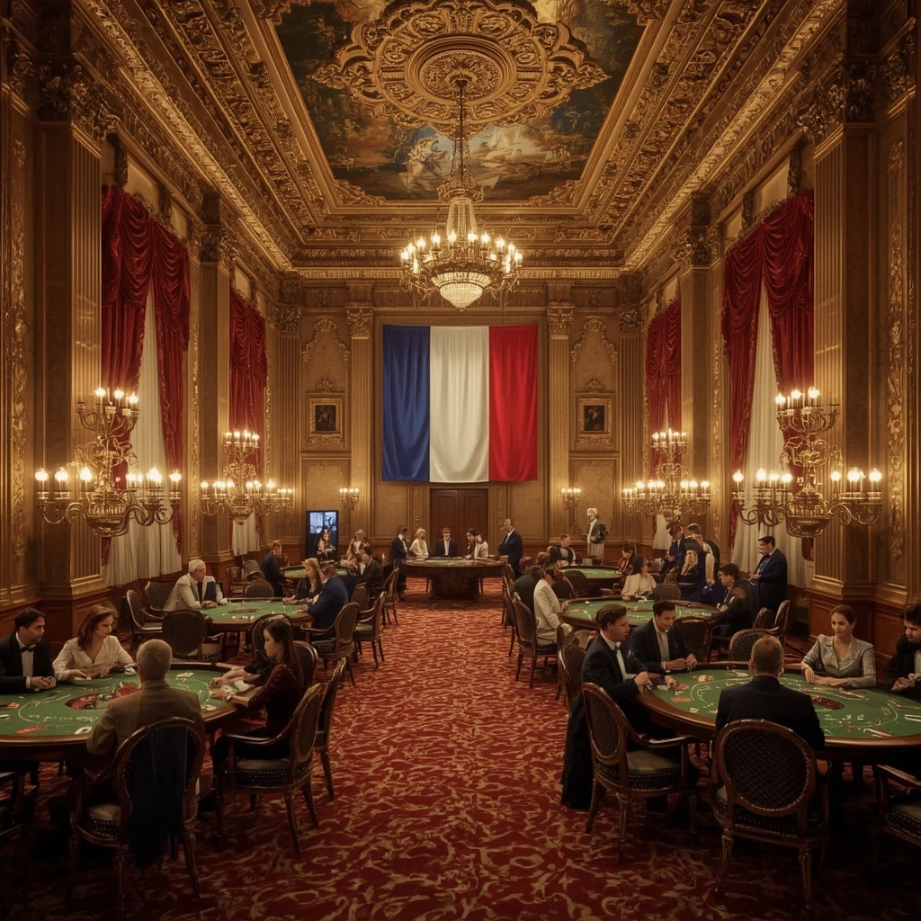 El casino y la bandera de Chile LEÓN CASINO
